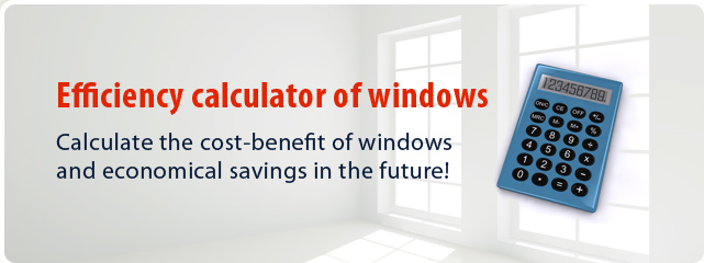 Efficiency calculator of windows