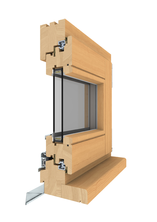 Indoor window-sill (wooden window)